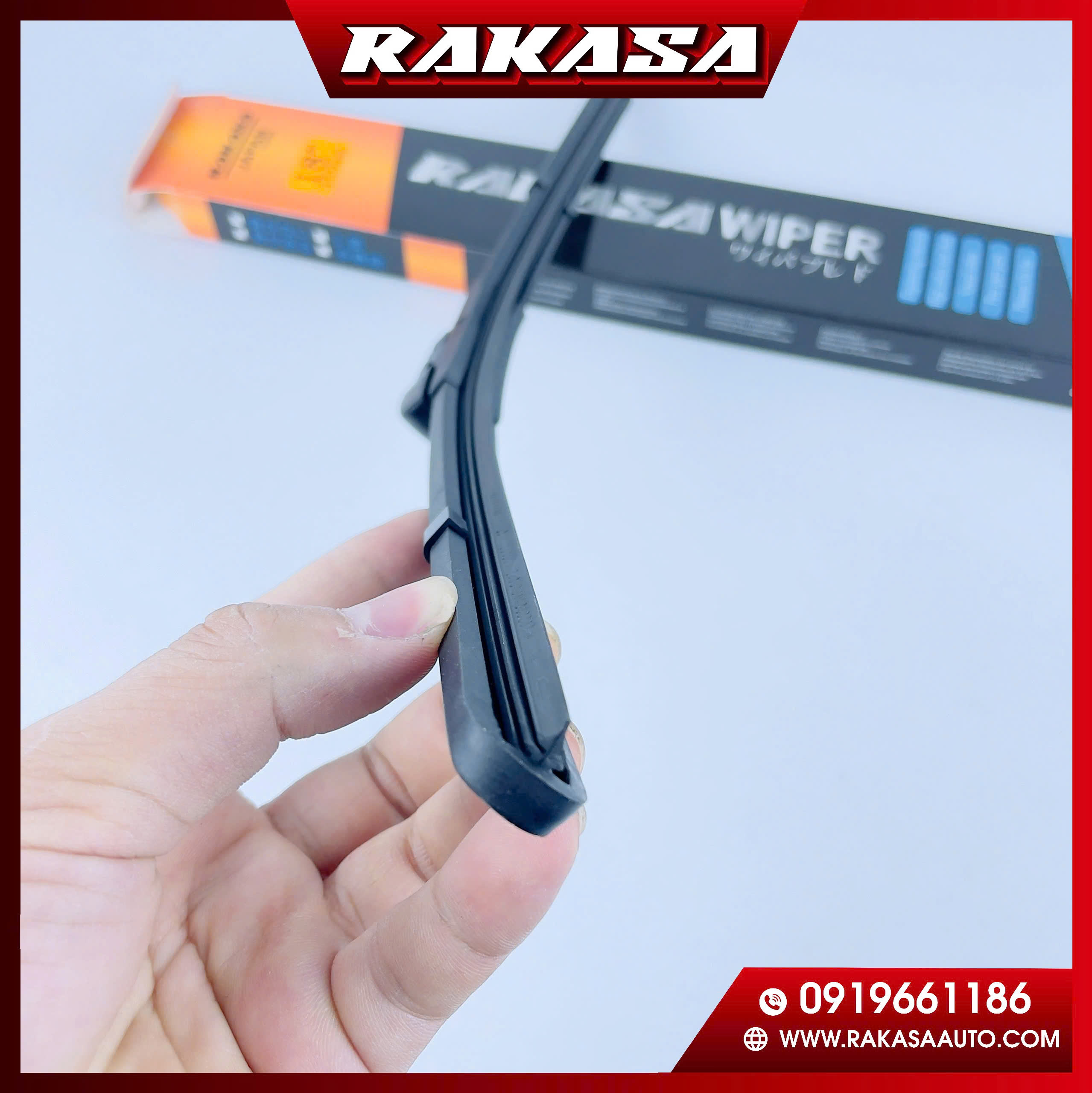GẠT MƯA MỀM SILICON RAKASA SIZE 14, 16, 18, 20, 22, 24, 26 (2)