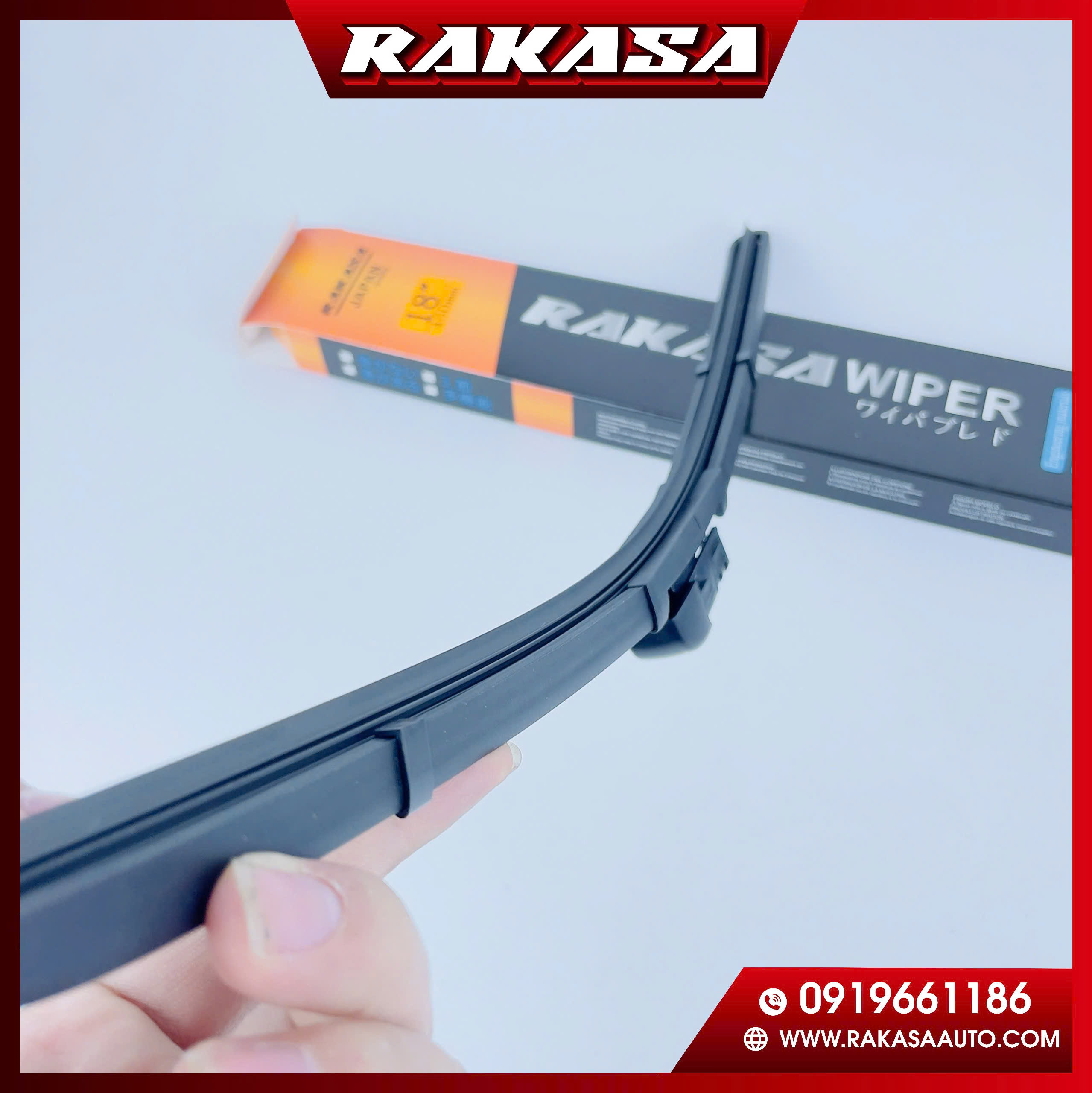 GẠT MƯA MỀM SILICON RAKASA SIZE 14, 16, 18, 20, 22, 24, 26 (4)