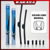 Bộ gạt mưa silicon RAKASA cho Honda – Gạt sạch, êm, không ồn